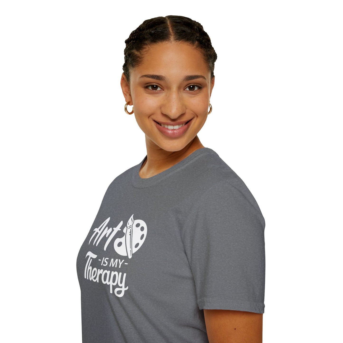ART Is My Therapy T-SHIRT | Inspirational Unisex Shirt for Art Lovers | Creative Gift for Artists & Art Enthusiasts