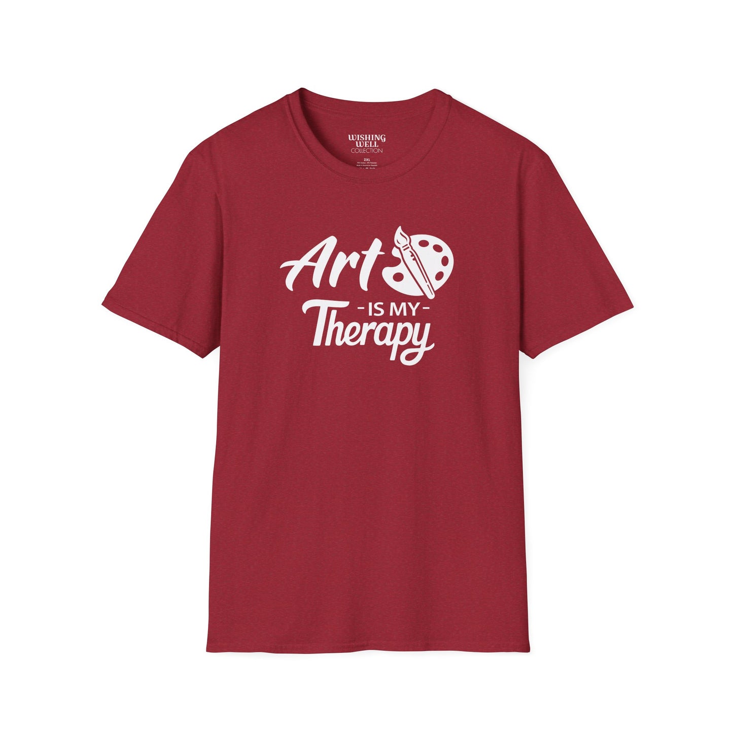 ART Is My Therapy T-SHIRT | Inspirational Unisex Shirt for Art Lovers | Creative Gift for Artists & Art Enthusiasts