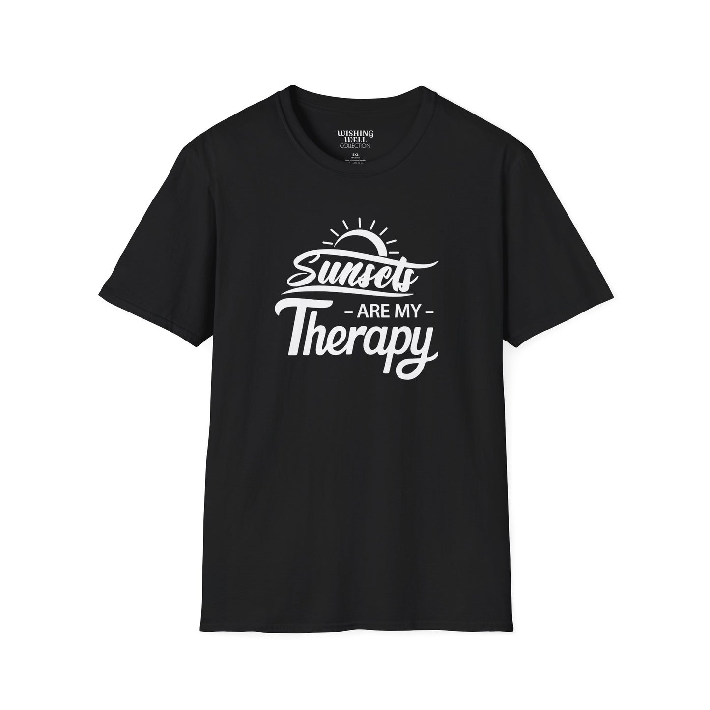 SUNSETS Are My Therapy T-SHIRT | Inspirational Unisex Shirt for Sunset Lovers | Gift for Nature Enthusiast