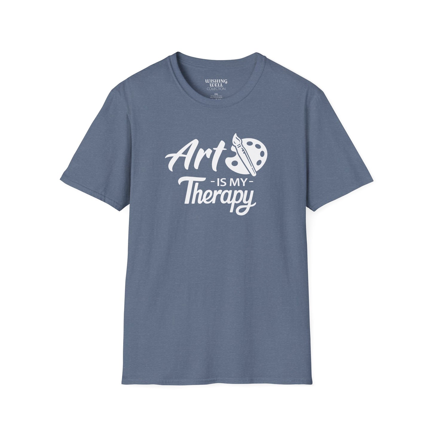ART Is My Therapy T-SHIRT | Inspirational Unisex Shirt for Art Lovers | Creative Gift for Artists & Art Enthusiasts
