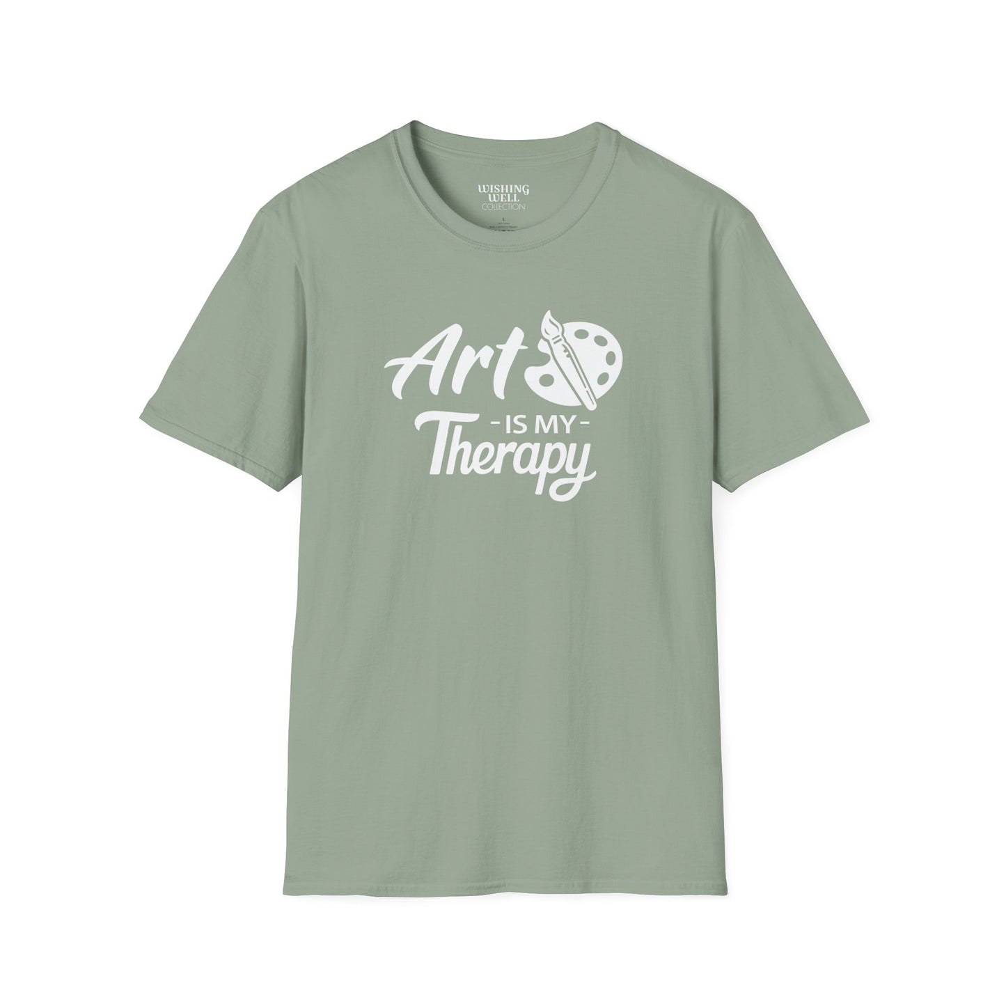 ART Is My Therapy T-SHIRT | Inspirational Unisex Shirt for Art Lovers | Creative Gift for Artists & Art Enthusiasts