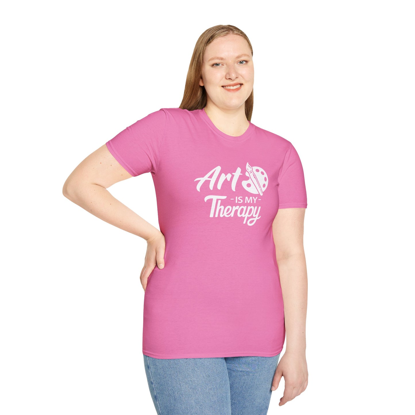 ART Is My Therapy T-SHIRT | Inspirational Unisex Shirt for Art Lovers | Creative Gift for Artists & Art Enthusiasts