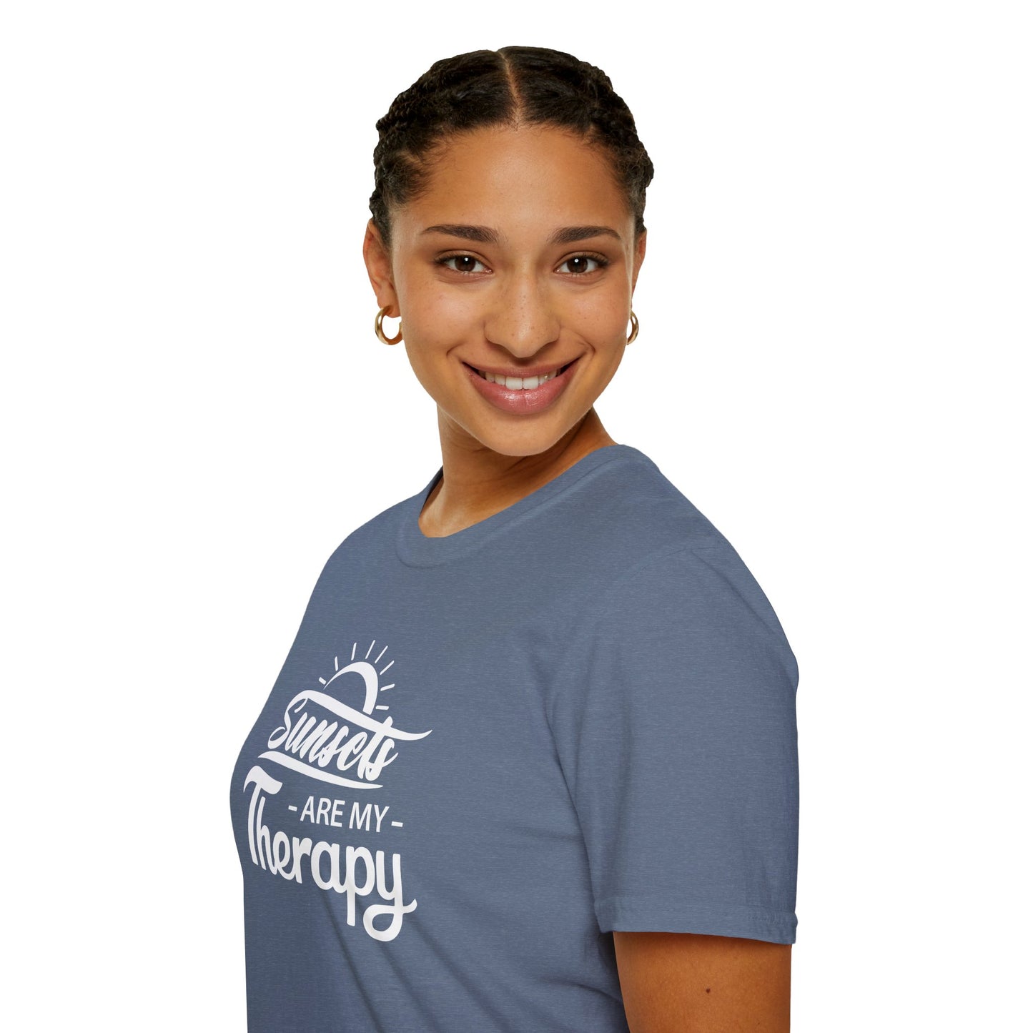 SUNSETS Are My Therapy T-SHIRT | Inspirational Unisex Shirt for Sunset Lovers | Gift for Nature Enthusiast
