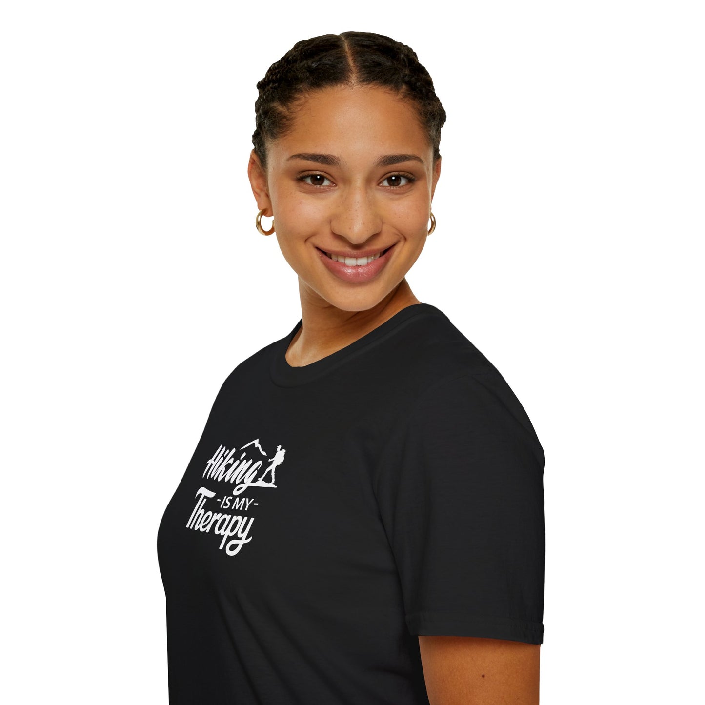 HIKING Is My Therapy T-SHIRT | Inspirational Unisex Shirt | Gift for Hikers and Outdoor Enthusiasts