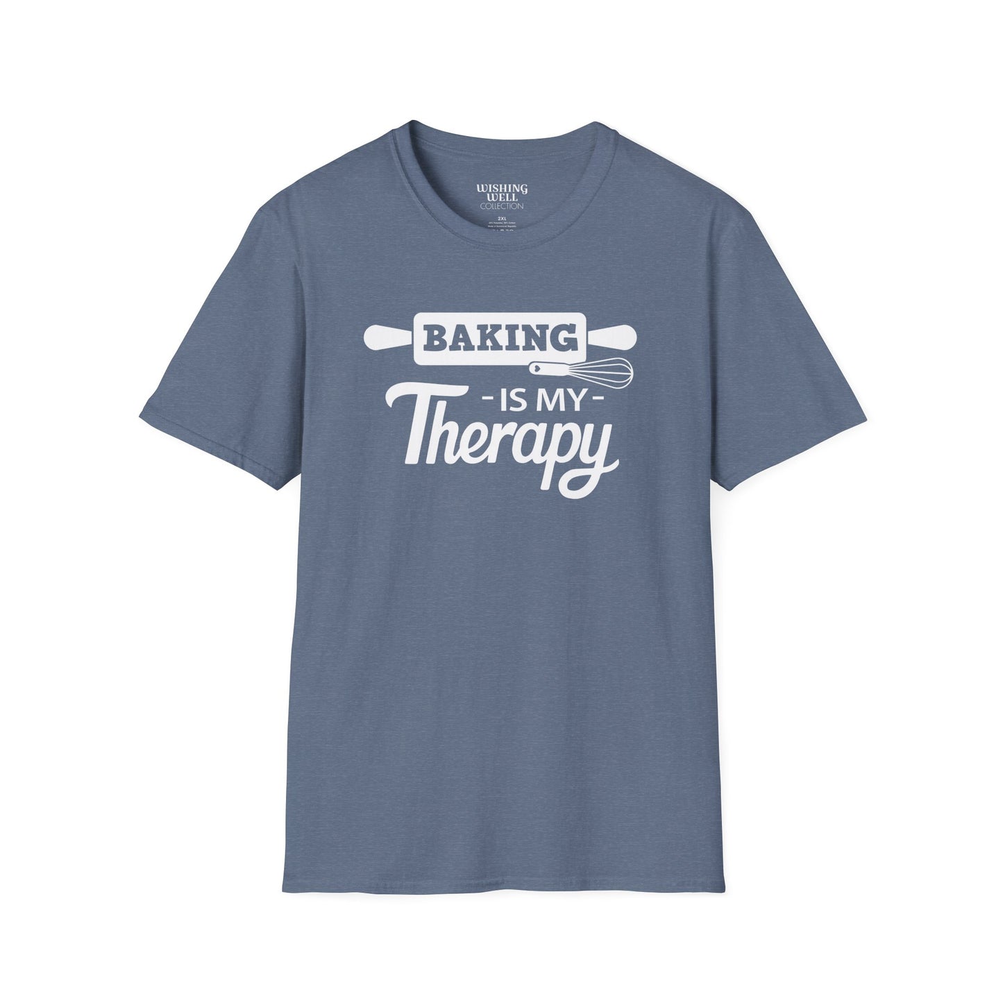 BAKING Is My Therapy T-SHIRT | Inspirational Unisex Shirt for Bakers