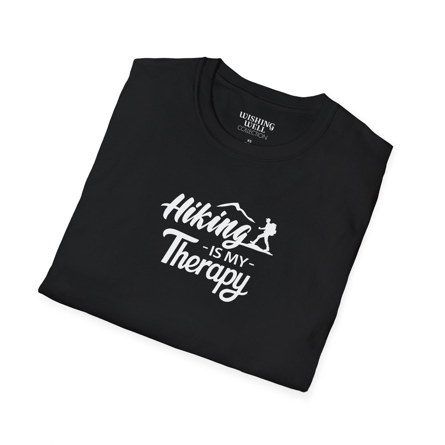 HIKING Is My Therapy T-SHIRT | Inspirational Unisex Shirt | Gift for Hikers and Outdoor Enthusiasts