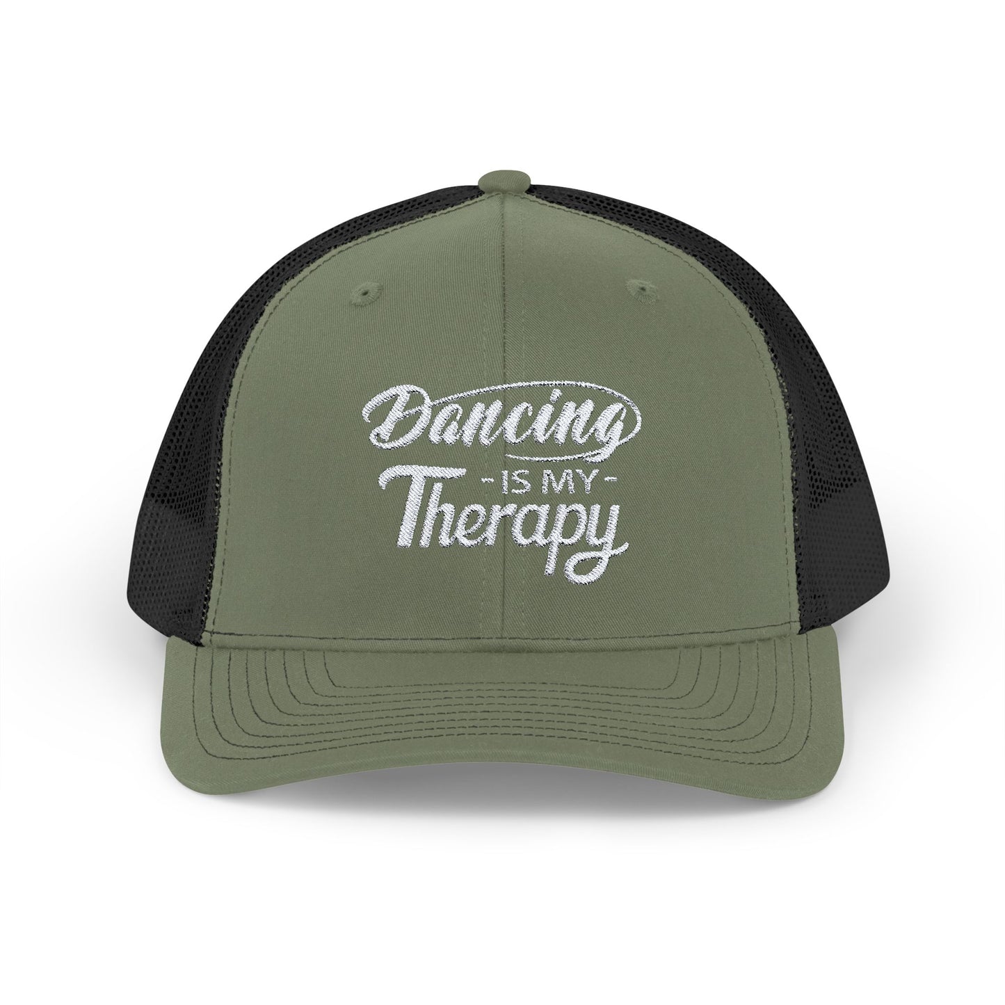 DANCING Is My Therapy EMBROIDERED HAT | Trucker Cap for Dancers | Gift for Dance Lovers